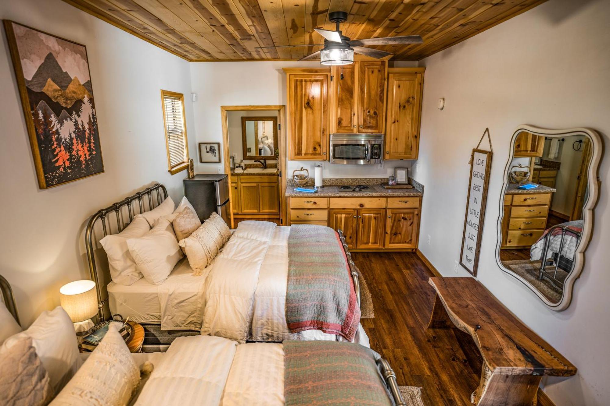 Coppermoon Cabin Broken Bow Extérieur photo